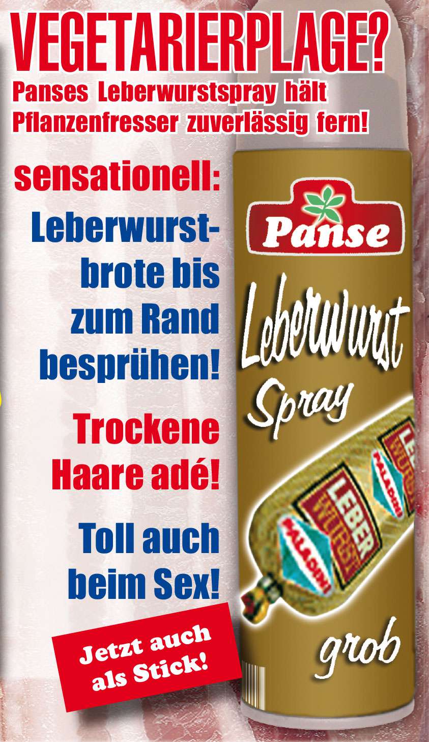 Leberwurstspray