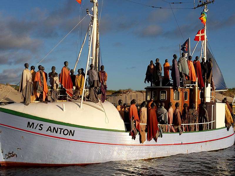 Flüchtlingsschiff MS Anton