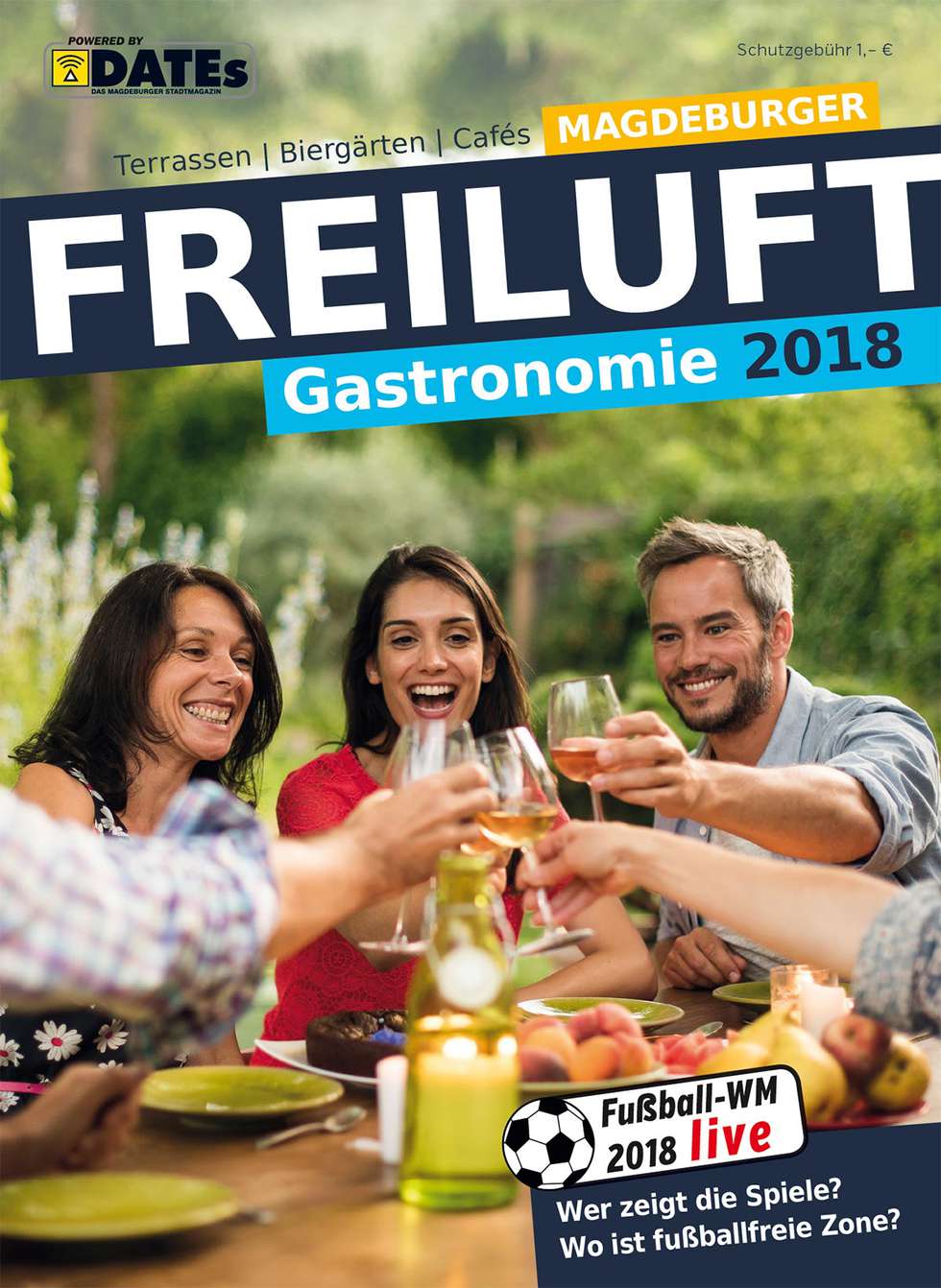 Magdeburger Freiluft-Gastronomie 2018