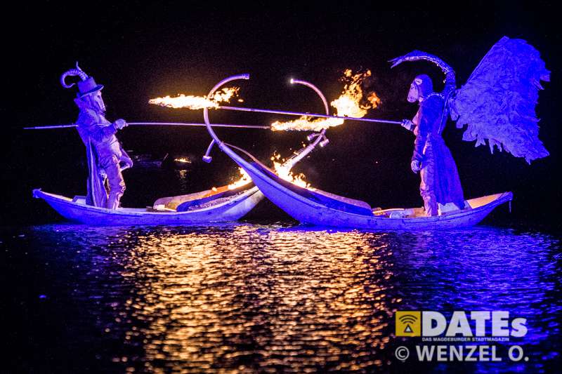 La Notte  –  spektakuläre Inszenierung auf dem Salbker See