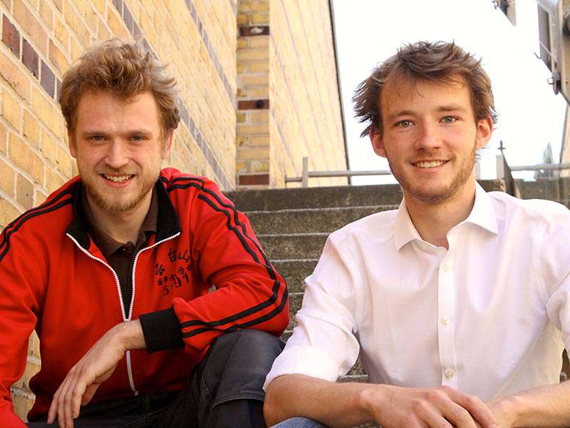 Trenux-Gründer Markus Rothkötter und Finn Süberkrüb