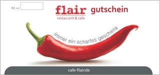 Gutschein vom Café Flair