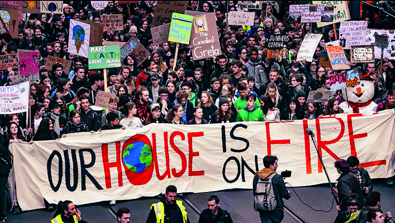 Klimatschutz-Demo