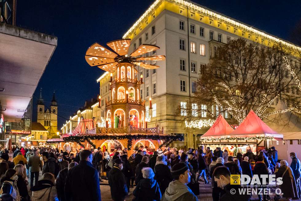 Eröffnung Weihnachtsmarkt - Magdeburg 2021