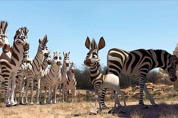 Khumba - Das Zebra ohne Streifen am Popo